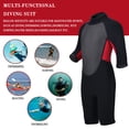 thumbnail image 2 of REALON Kids Wetsuits for Girls Boys Toddler Children Shorty Wet Suit 2-14 Years 3mm Neoprene Swimsuits in Cold Water Back Zip for Diving Surfing Jet Skiing Swimming, 2 of 8