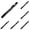 Black 6PCS, variant on Medical First Aid LED Pen Light Flashlight Torch Doctor Nurse EMT Emergency