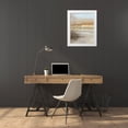 thumbnail image 3 of Swatland, Sally 15x18 White Modern Wood Framed Museum Art Print Titled - Malibu Sunset, 3 of 4