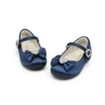 thumbnail image 5 of DREAM PAIRS Toddler Girls Mary Jane Front Bow Heart Rhinestone Buckle Ballerina Flat, 5 of 6