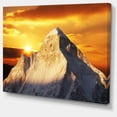 thumbnail image 2 of Shivling Garhwal Himalaya At Sunset - Landscape Canvas Art Print, 2 of 3