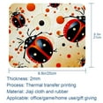 thumbnail image 5 of Ladybird Square 8.3x9.8 Inch Non-Slip Rubber Bottom Printed Mouse Pad, Gaming Mousepad for Office and Gaming, 5 of 6