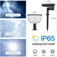 thumbnail image 5 of Lumières Solaires Puissantes [32LED/Lot de 4] Projecteur Solaire Extérieur, 5 of 5