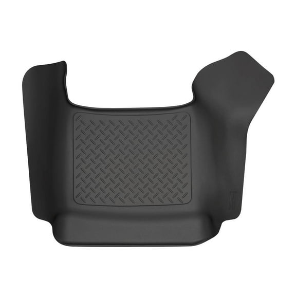 Husky Liners 83711 Weatherbeater Floor Mat Fits 2002-2024 Ram 1500/2500/3500 Regular/Quad/Mega Cab w/o Manual Transfer Case Center Hump Liner 1pc Black