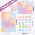 thumbnail image 5 of Youersen Stationery Paper Set, 30 Writing Papers, 15 Matching Envelopes, 20 Round Dot Stickers, 5 Designs, 5 of 6