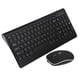 thumbnail image 1 of inalámbrico 2.4G + Ratón USB para iOS Windows /XP Android Laptop negro perfke Combo de mouse de teclado inalámbrico, 1 of 9