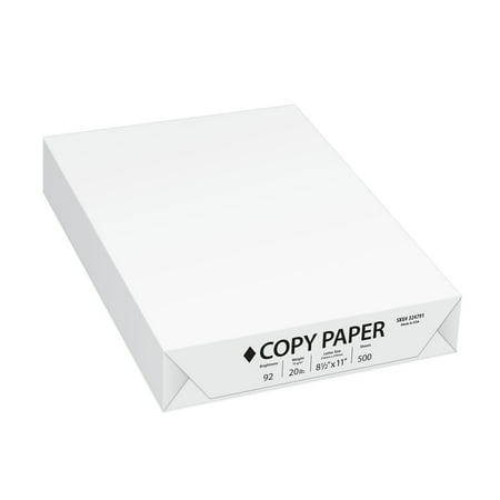 Staples Copy Paper 8.5 x 11 20 lbs. White 500 Sheets/Ream (14610) 14610/200230