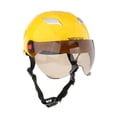 thumbnail image 1 of 60b9df9ee4b959227622d177 en blanco Amarillo Zulema Medio sombrero de seguridad, 1 of 8