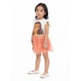 Disney Princess Moana Toddler Girl 2 Piece Ruffle Top & Tutu Skirt Set
