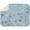 Cute Seas, variant on Chick and Wildflowers Drying Mat - Absorbent Microfiber Dish Drying Pad - Rustic Country Farmhouse Design Sink Mat