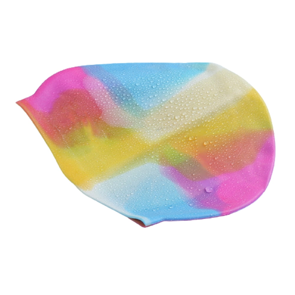 Silicone Swimming Hats Bathing Cap To Keep Your Hair Dry Elastic