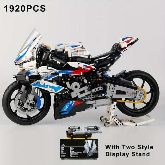 1920Pieces For Adults Kids Motorcycle Model Building Kit; Build A Stylish Motorcycle Display Model,a Rewarding Gift For Adults; Collectible Motorcycle Model Building Kit For Motorcycle Fans
