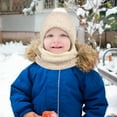 thumbnail image 2 of OZERO Warm Winter Hat and Gloves Scarf Set, Beanie Hat Winter Gloves Fleece Lining Boys / Girls, 2 of 7