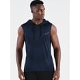 thumbnail image 2 of NELEUS Men's Workout Tank Tops with Hoodie Sleeveless Running Muscle Shirts 3 Pack,Black+Gray+Navy Blue,US Size XL, 2 of 7