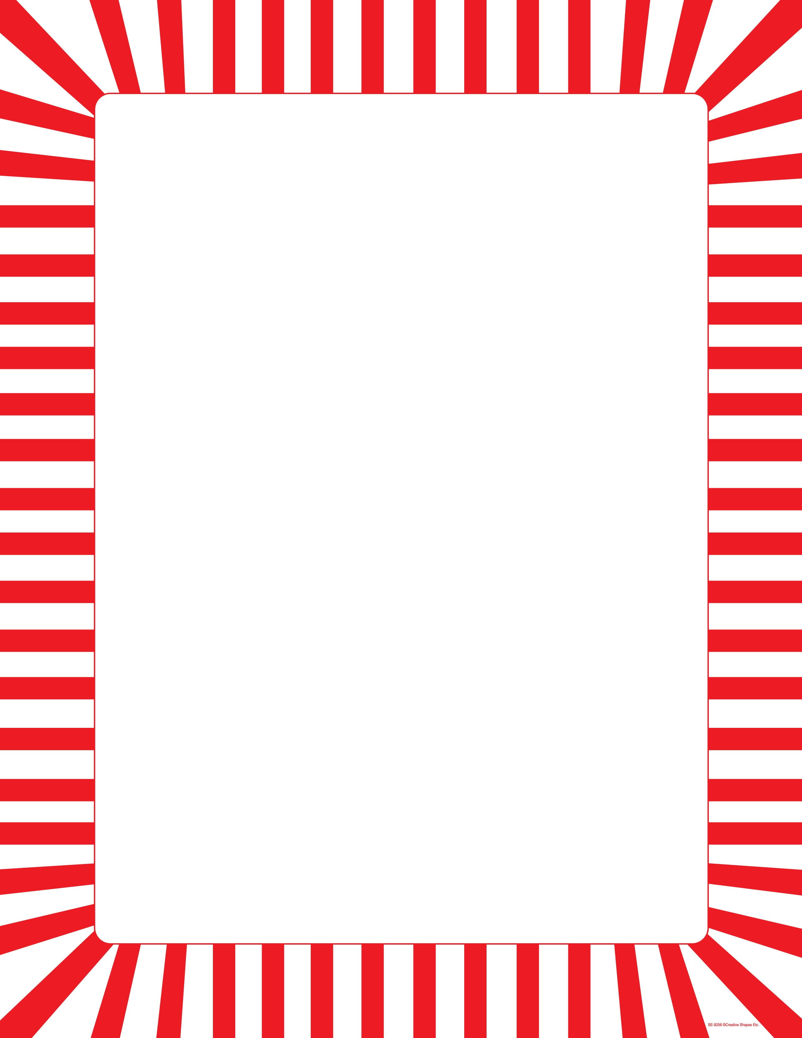 Designer Paper - Candy Cane (50 Sheet Package)