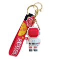 thumbnail image 2 of Cute Blocks Astronaut Key Ring Astronaut Keychain 3D Fine Workmanship heqiyong LED, 2 of 2