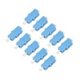 thumbnail image 1 of Unique Bargains LC à LC Fibre Coupleur Bride Type Fibre Adaptateur Optique Connecter Monomode / Multimode 10 Pcs, 1 of 3