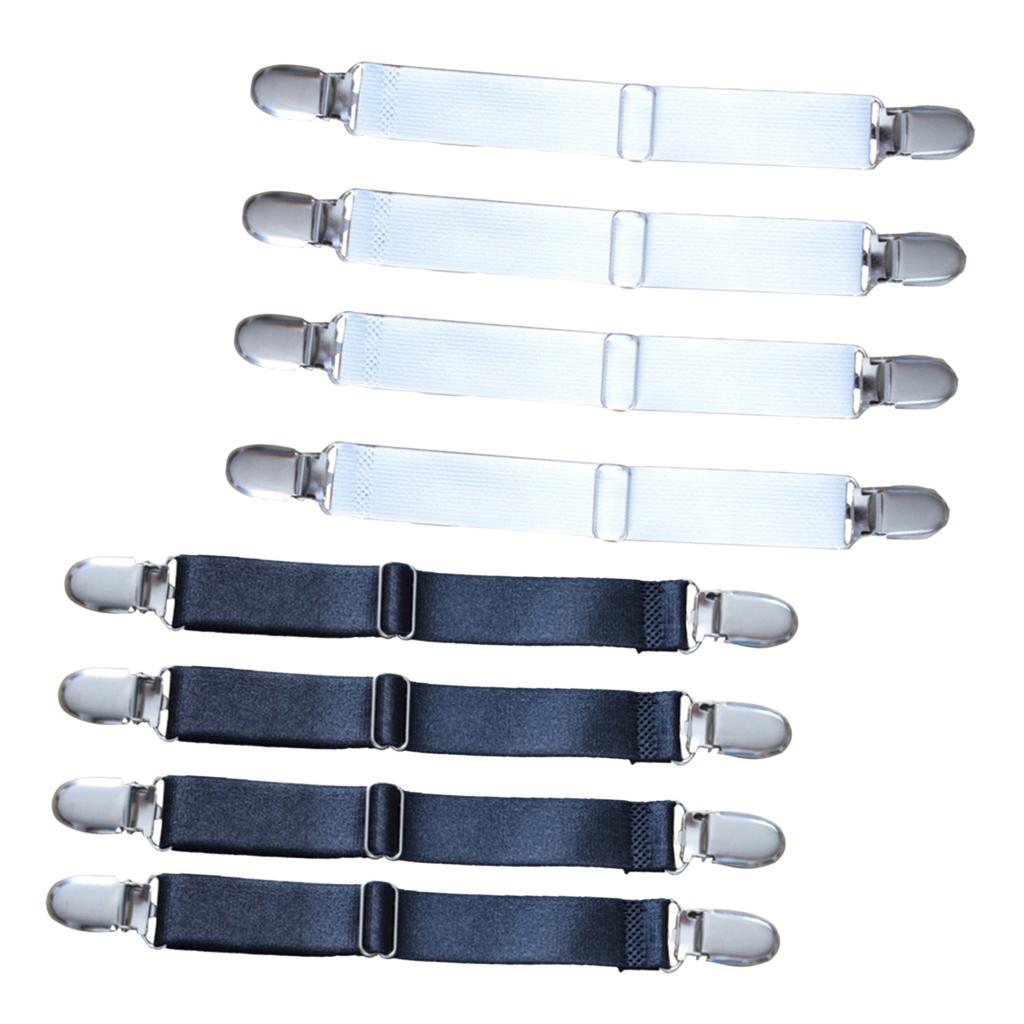 8 Pinzas Para S banas Tirantes Clips De Sujeci n Correas Negro 8 Pinzas Para S banas Tirantes Clips De Sujeci n Correas Negro
