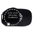 thumbnail image 6 of DALIX Lacrosse Mom Hat Women's Baseball Caps Unstructured Dad Hats in Black, 6 of 7