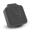 thumbnail image 2 of Lippert Components 381608 Receptacle Furrion Outdoor Use; Square Shape; Cable TV Miniature Inlet; Single Receptacle; Black; Fiber Filled UV Stabilized Polyester And Plastic; With Cover, 2 of 3