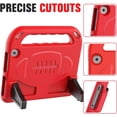 thumbnail image 6 of BMOUO Kids Case for Fire HD 8 & HD 8 Plus Tablet (12/10th Generation, 2024/2022/2020 Release), Shockproof Handle Stand Kids Case, Red, 6 of 7