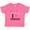 Hot Pink, variant on Inktastic I Love Flamingos Pink Bird Girls Baby T-Shirt