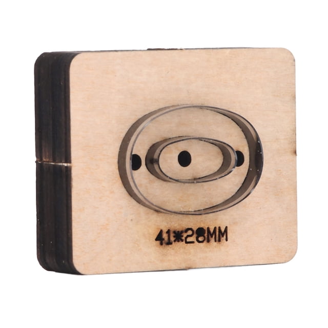 Number 0 Shape Leather Punching Die Leather Cutting Mold for Cardboard Rubber Punch Cut 41x28mm