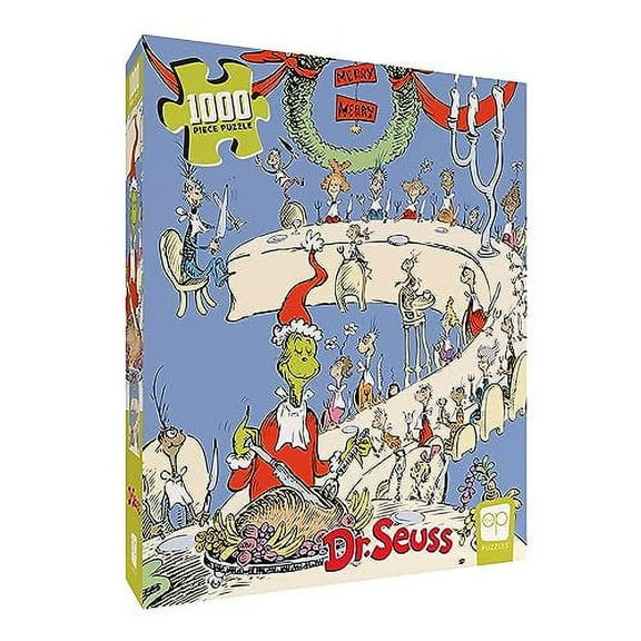 USAOPOLY, Grinch Feast 1000 Piece Puzzle