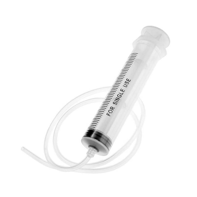 Large 200ml Plastic Syringe Measurement Multi Use Scientific Labs Industrial