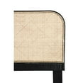 thumbnail image 2 of Crawford & Burke East Indie Cane and Teak Headboard, 2 of 8