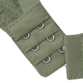 thumbnail image 3 of ATENAR Womens Bras,Push Up Bra,Bras for Women,Breathable,Comfort Fit,Solid,Acrylic,Army Green,XL, 3 of 7