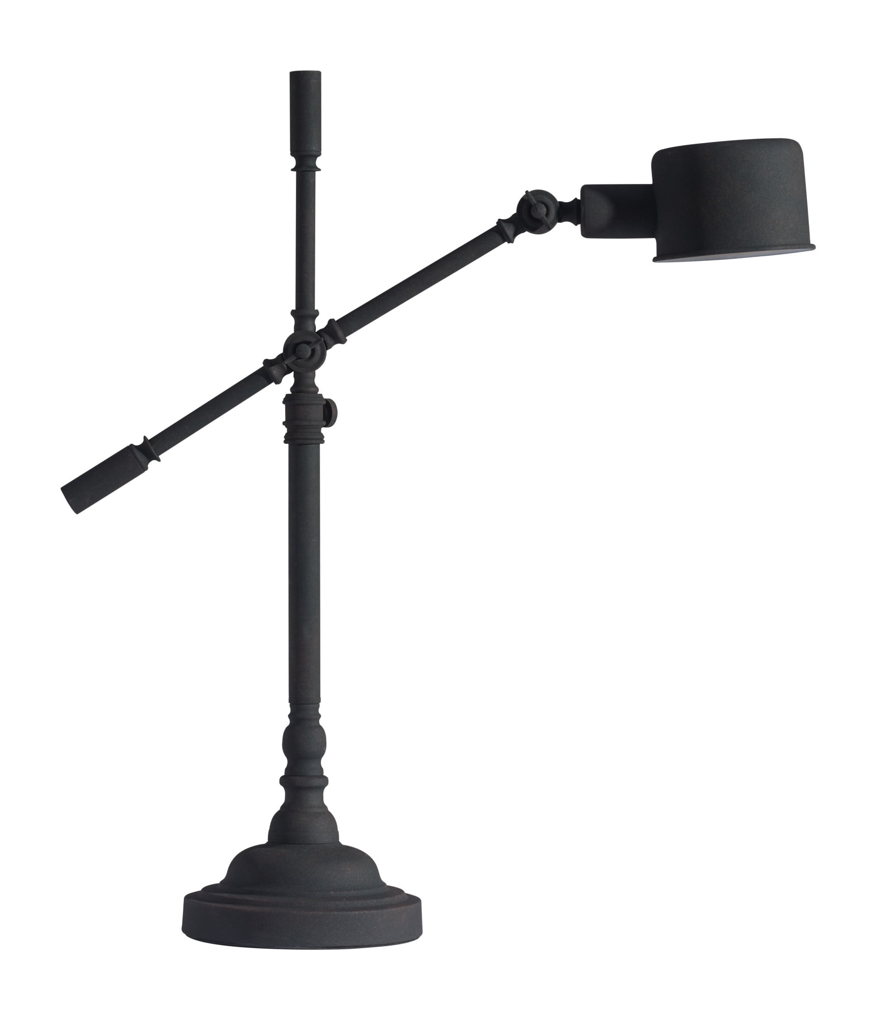 Zuo Modern Turn Table Lamp Turn 1 Light Desk Lamp Black
