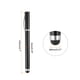 thumbnail image 2 of Bolígrafo de 3 piezas con punta de stylus 2 en 1, bolígrafo de tinta y bolígrafos de stylus de goma de punta fina, negro, 2 of 7