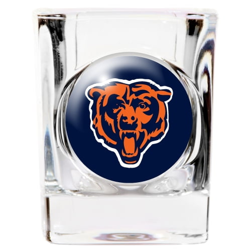 Chicago Bears Official NFL Square Shot Glass by Great American Products 752946 by Great American Products