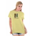 thumbnail image 3 of Bathroom Out Of Order Women's Novelty Women's Graphic T Shirt Tees Brisco Brands M, 3 of 6