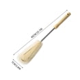 thumbnail image 4 of Qnjujn Small Cup Cleaning Brush, L Shape Long Handle Mini Brush for Tight Spaces, Soft Nylon Bristles for Glass Ceramic Plastic Bottles, Hanging Hole for Storage Dishwasher Safe, 4 of 4