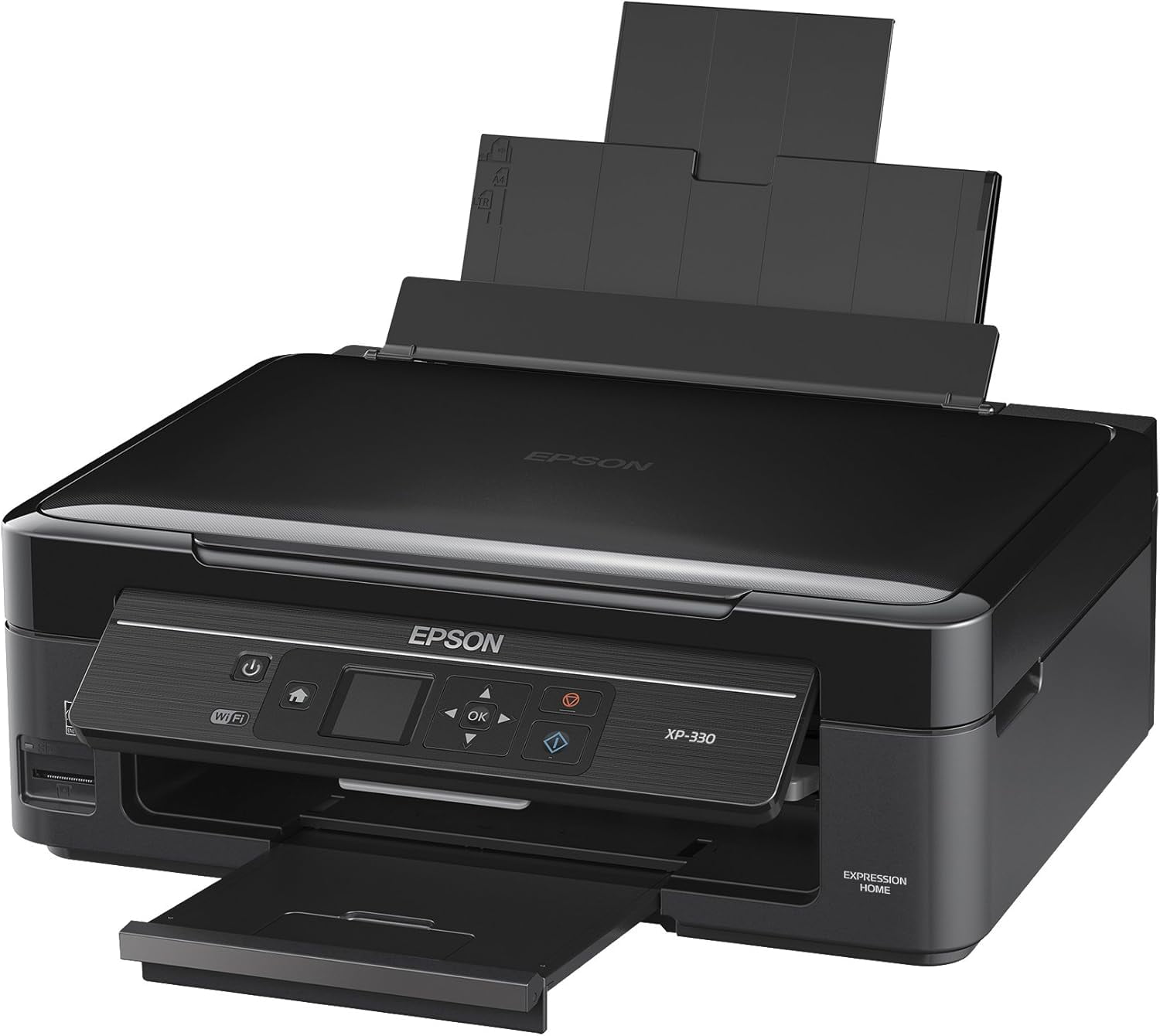 Epson Expression Home XP-330 Wireless All-in-One Color Inkjet Photo Printer, Scanner, Copier, C11CE60201