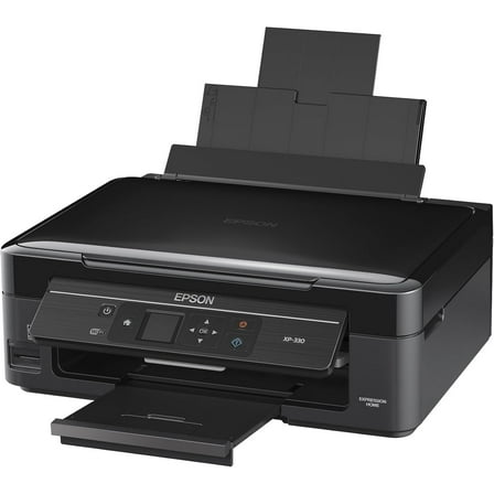 Restored Epson Expression Home XP-330 Wireless All-in-One Color Inkjet Photo Printer, Scanner, Copier, C11CE60201 (Refurbished)
