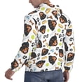 thumbnail image 6 of Goofa Rottweiler for Men's Hooded Sweatshirt - Lightweight Pullover Hoodie with Kangaroo Pocket, Perfect for Everyday Wear-Medium, 6 of 7