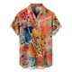 thumbnail image 3 of Camisas de cocotero 2024 para hombre, camisa hawaiana con estampado 3D para hombre, camisetas de playa de manga corta 6xl, camisetas de moda, blusa Mal Camisa, 3 of 5