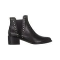 thumbnail image 4 of Womens Steve Madden Cade Low Cut Booties, Black Leather, 8 US, 4 of 5