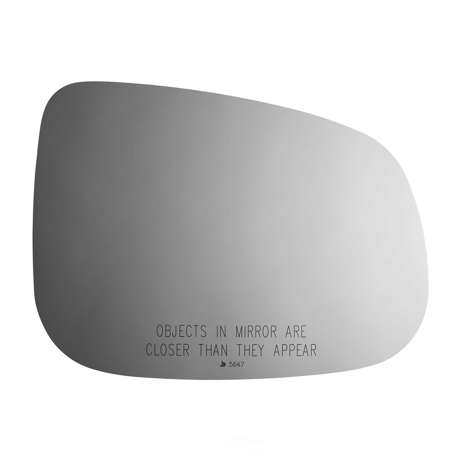 Burco Side View Mirror Replacement Glass - Clear Glass - 5647