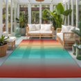 thumbnail image 2 of Large Area Rugs 5'x8', Yellow Green Orange Ombre Carpet Runner Indoor Outdoor Rugs Home Decor Aesthetic, Modern Art Abstract Aesthetics Non Slip Mats Washable Accent Rug for Living Room Bedroom, 2 of 8
