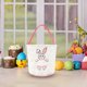 thumbnail image 5 of Fiudx Bolsa de Tela Suave con Orejas de Conejo, Adorable Bolsa de Regalo de Pascua, Material Súper Suave para Mayor Comodidad, Versátil para Búsquedas y Fiestas de Pascua, Perfecta para Celebraciones, 5 of 5