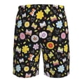 thumbnail image 6 of Kdxio Flower Butterfly Pattern Mens Casual Shorts - Drawstring Summer Beach Sports Shorts for Men, 6 of 9