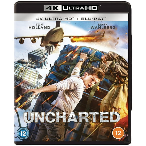 Uncharted (2 Discs - UHD & BD) (4K Ultra HD) Alana Boden Pingi Moli Tiernan Jones Rudy Pankow