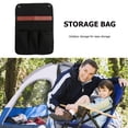 thumbnail image 4 of Bolsa de reposabrazos reclinable para sofá, organizador de lona para acampar al aire libre (negro), 4 of 5