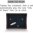 thumbnail image 4 of La La Land Music Box Wind Up, 18 Note Mechanism Antique Carved Music Box (La La Land), 4 of 4