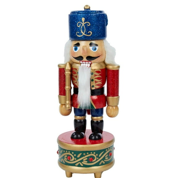 Kurt Adler 9" Wooden Musical Soldier Nutcracker