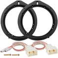 thumbnail image 1 of Kit de soporte de adaptador de altavoz de 6.5 pulgadas para Honda Civic/Accord, 1 of 8